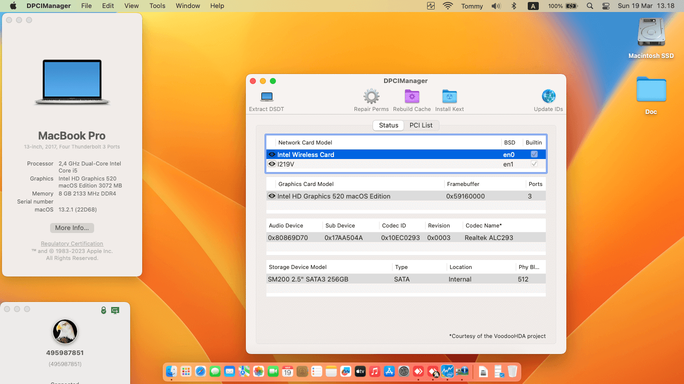 Lenovo Thinkpad X260 5th Dual Battery [SkyLake   Intel HD 520 + PS2 SMBUS]   OpenCore 1